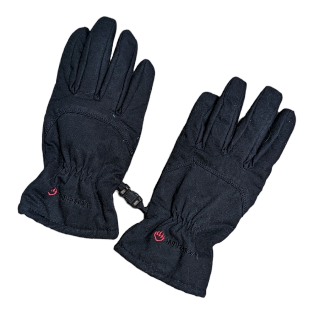 Men's Leather and Polar tech Winter Gloves by Wolverine NEAR NEW Size Medium - Picture 4 of 7